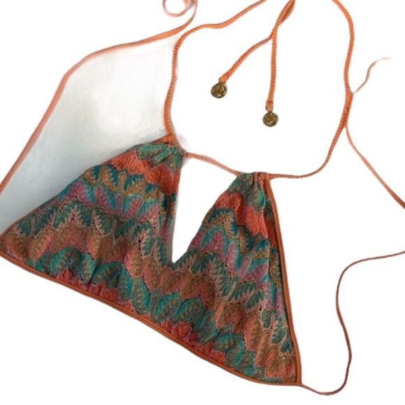 Luli Fama Halter Bikini Top - Picture 1 of 11